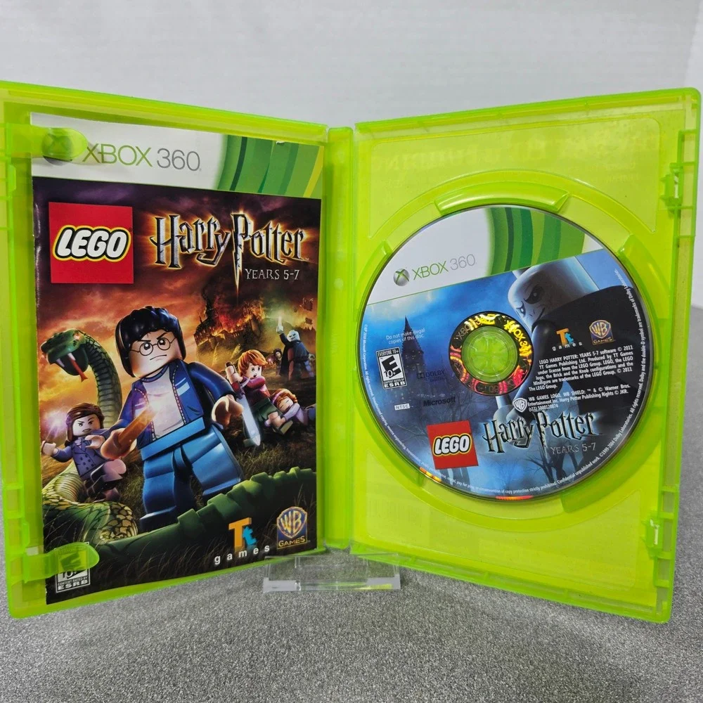 LEGO Harry Potter Years 5-7 Xbox 360 NTSC Green Good Action Adventure Game